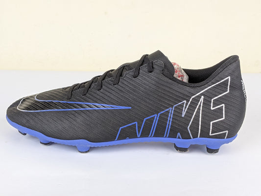 Nike Mercurial Vapor 15 Club MG Shadow - Black/Chrome/Hyper Royal