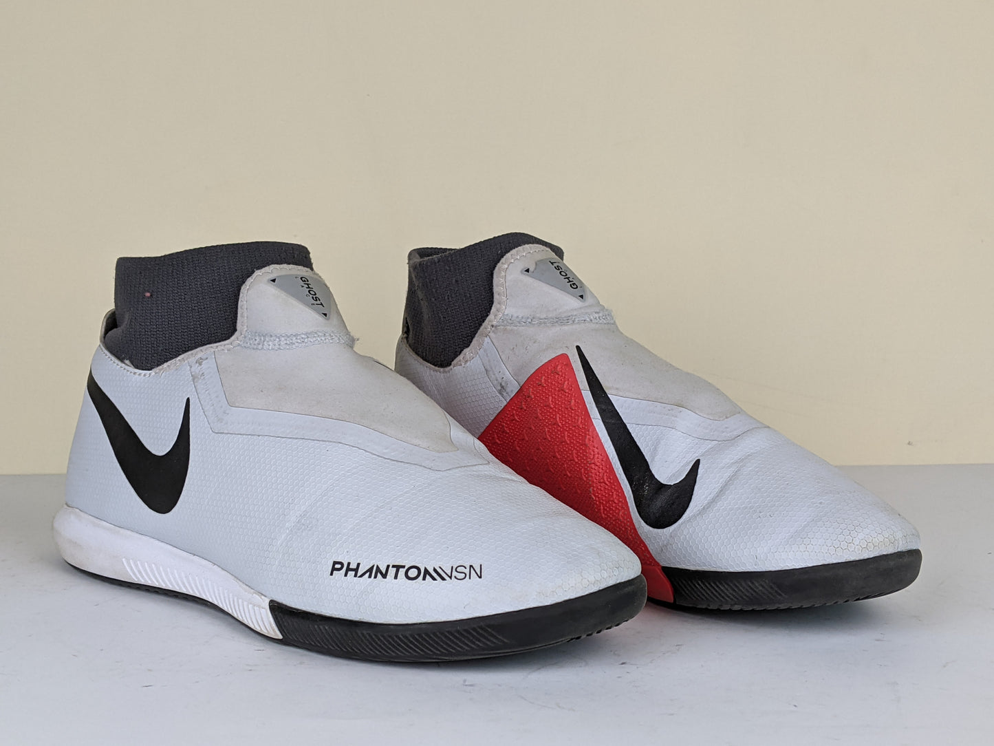 Nike Phantom Vision Academy DF IC Raised On Concrete - Pure Platinum/Light Crimson