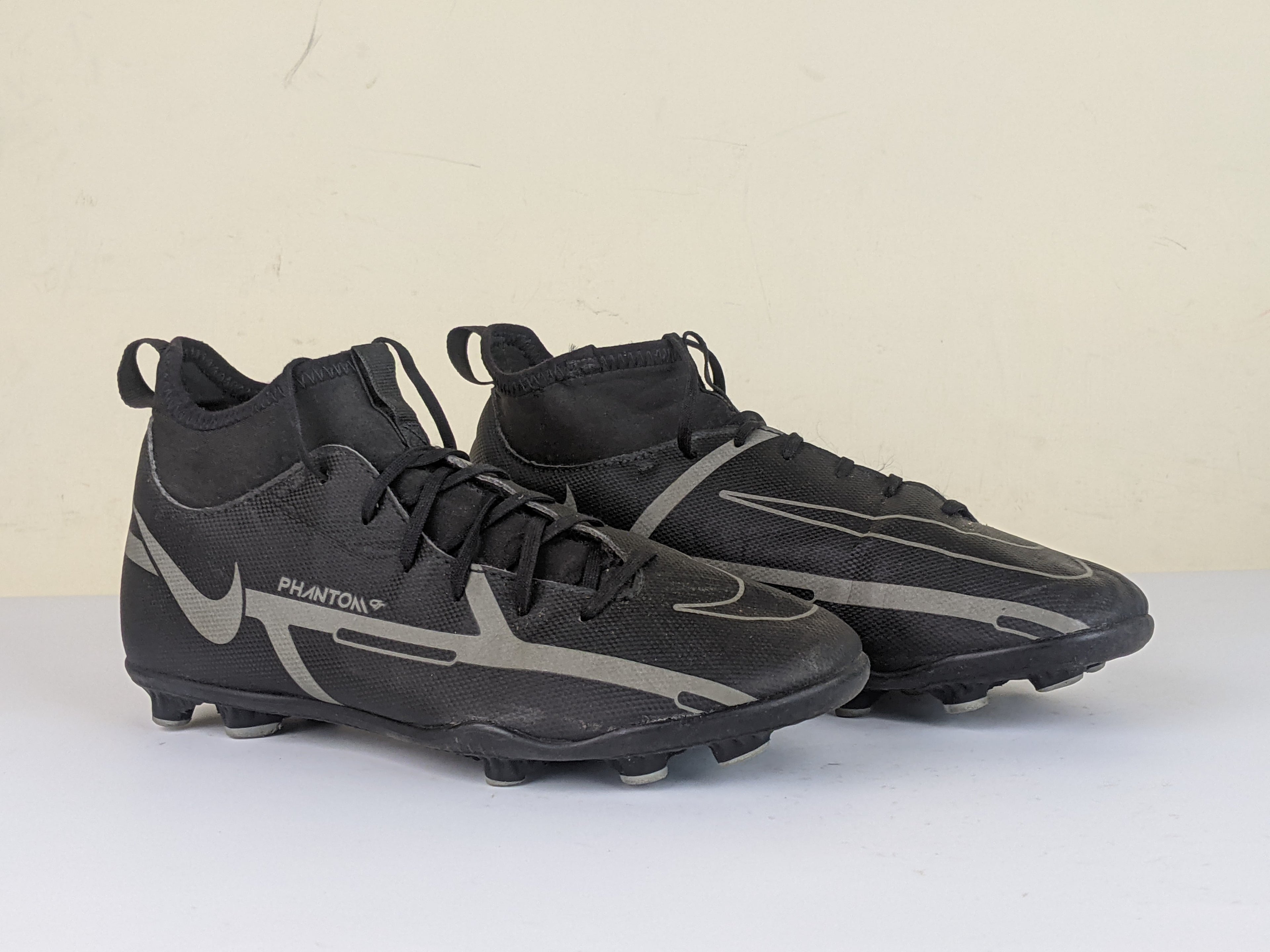 Nike Phantom GT 2 Club DF MG Renew - Black/Iron Grey Kids