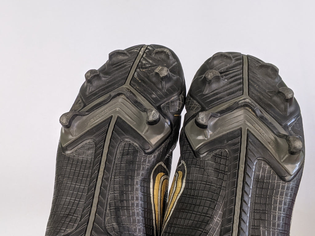 Nike Mercurial Superfly 8 Academy MG Shadow - Black/Metallic Gold/Metallic Silver Kids