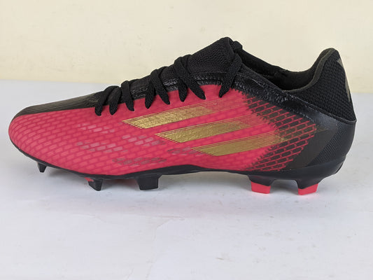 adidas X Speedflow .3 FG Showdown - Vivid Red/Gold Metallic/Core Black (Brand New)