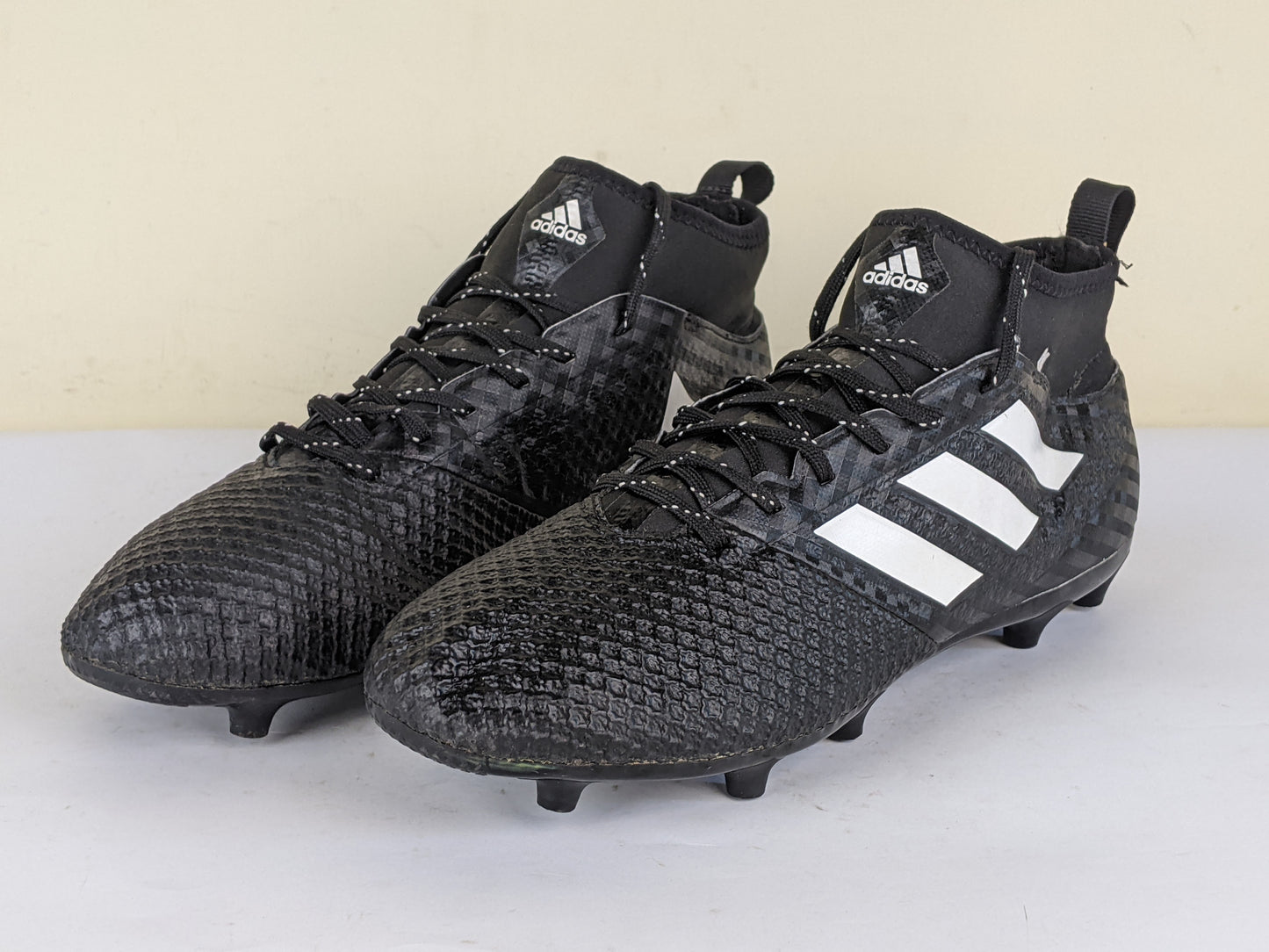 adidas ACE 17.3 Primemesh FG/AG Chequered Black - Core Black/Feather White/Night Metallic