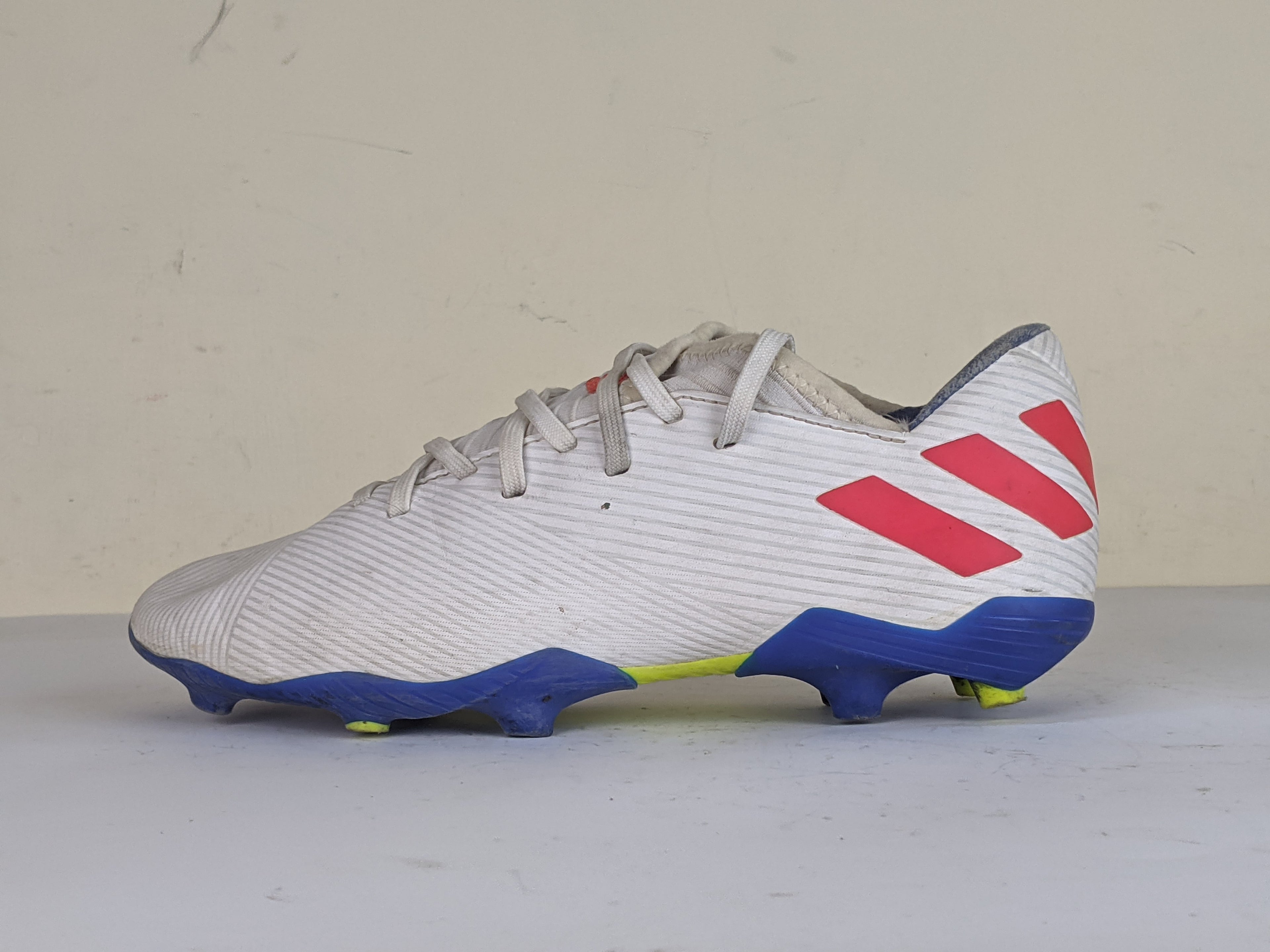 adidas Nemeziz Messi 19.3 FG/AG 302 Redirect - Footwear White/Solar Red/Football Blue Kids