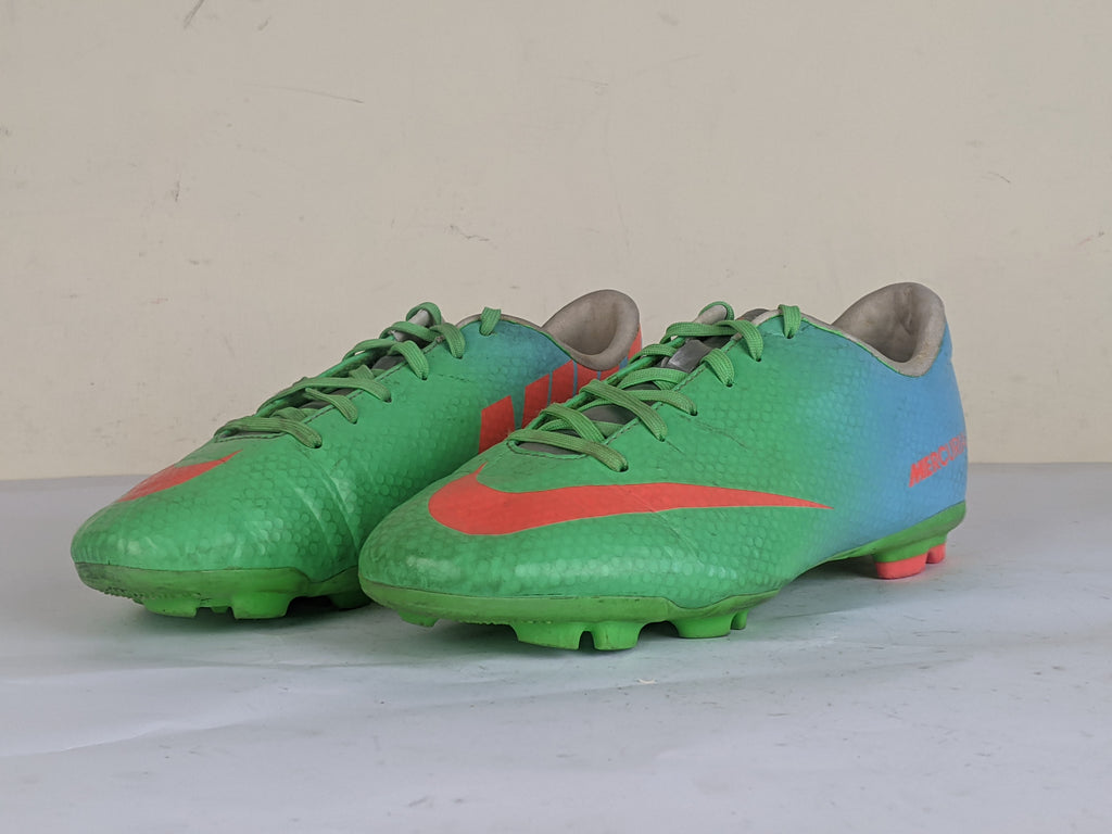 Nike Mercurial Victory IV FG Green/Blue Kids