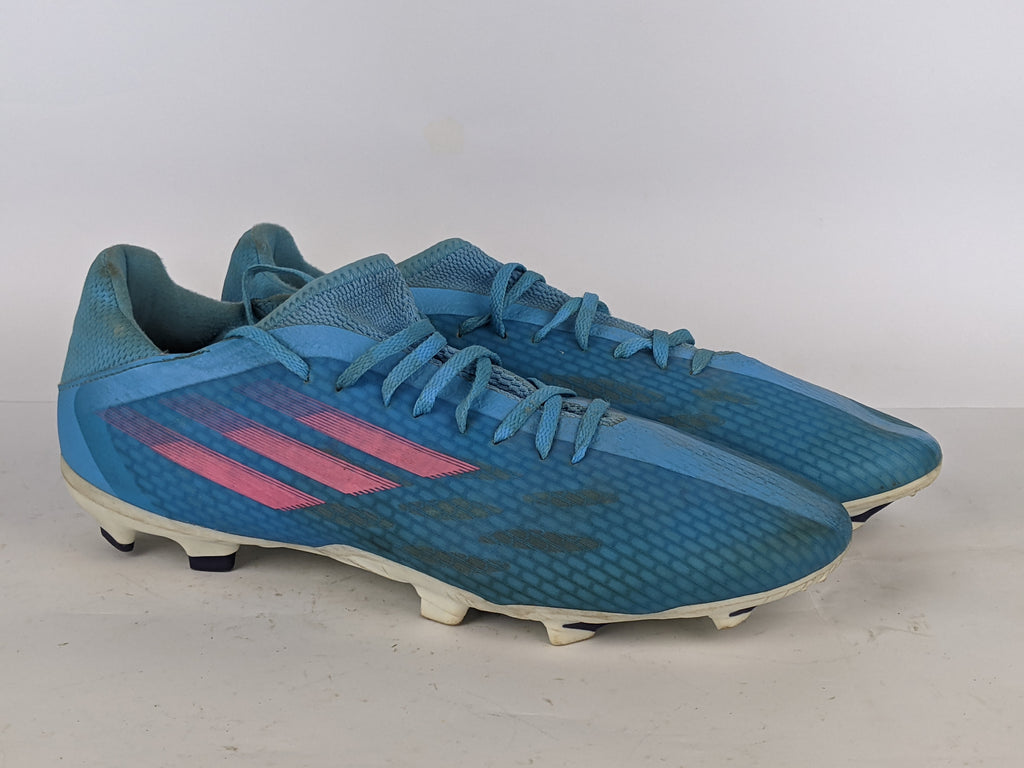 adidas X Speedflow .3 FG Sapphire Edge - Sky Rush/Shock Pink/Footwear White