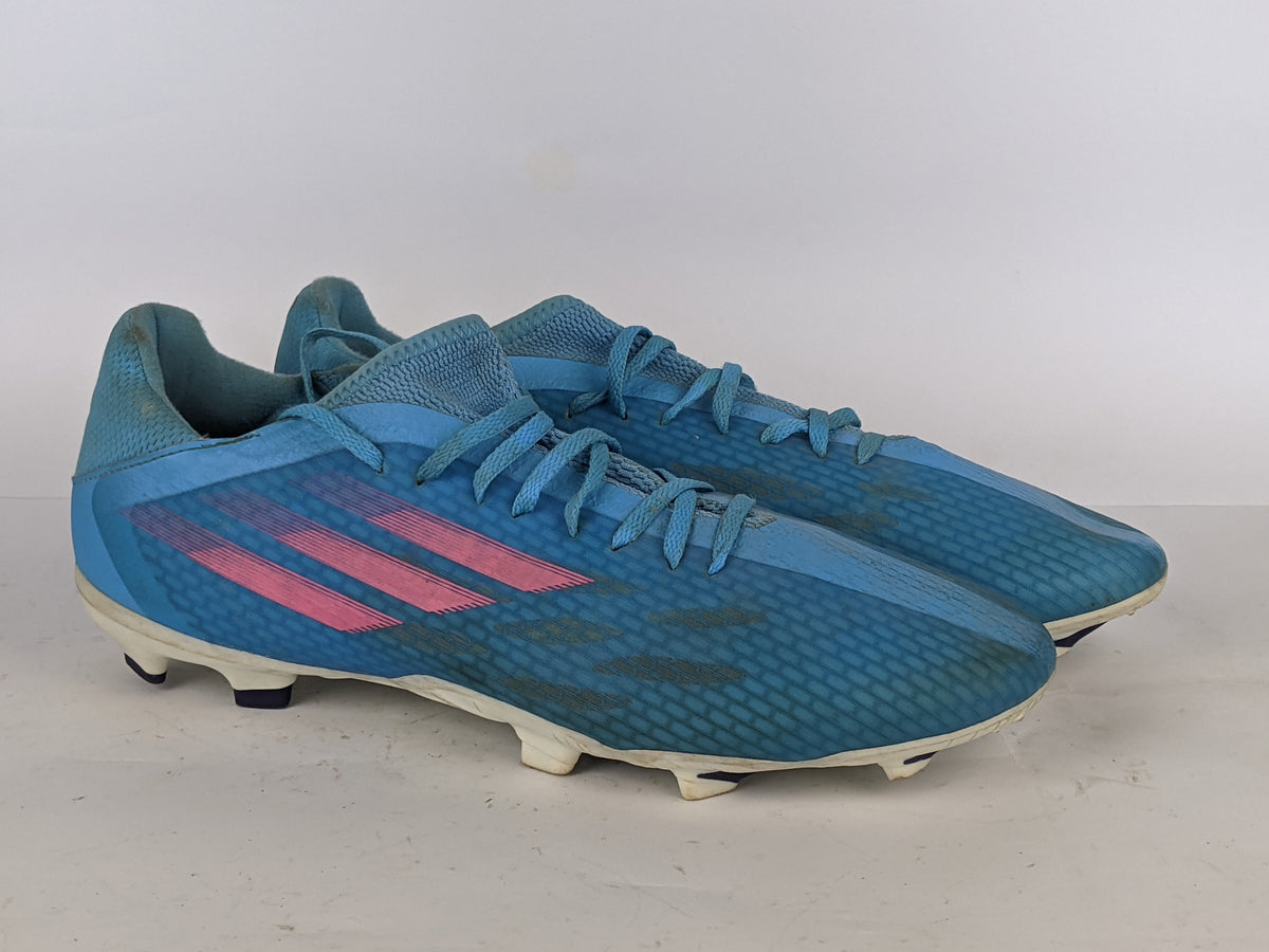 adidas X Speedflow .3 FG Sapphire Edge - Sky Rush/Shock Pink/Footwear White