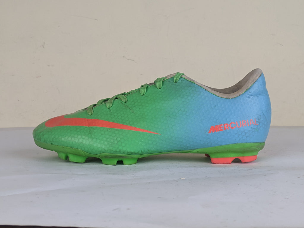 Nike Mercurial Victory IV FG Green/Blue Kids