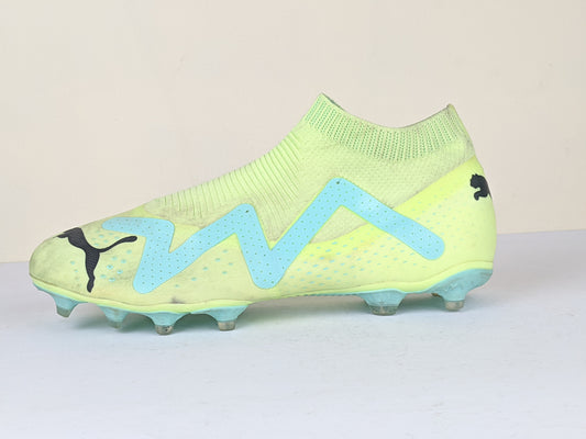 PUMA Future Match + Laceless FG/AG Pursuit - Fast Yellow/PUMA Black/Electric Peppermint