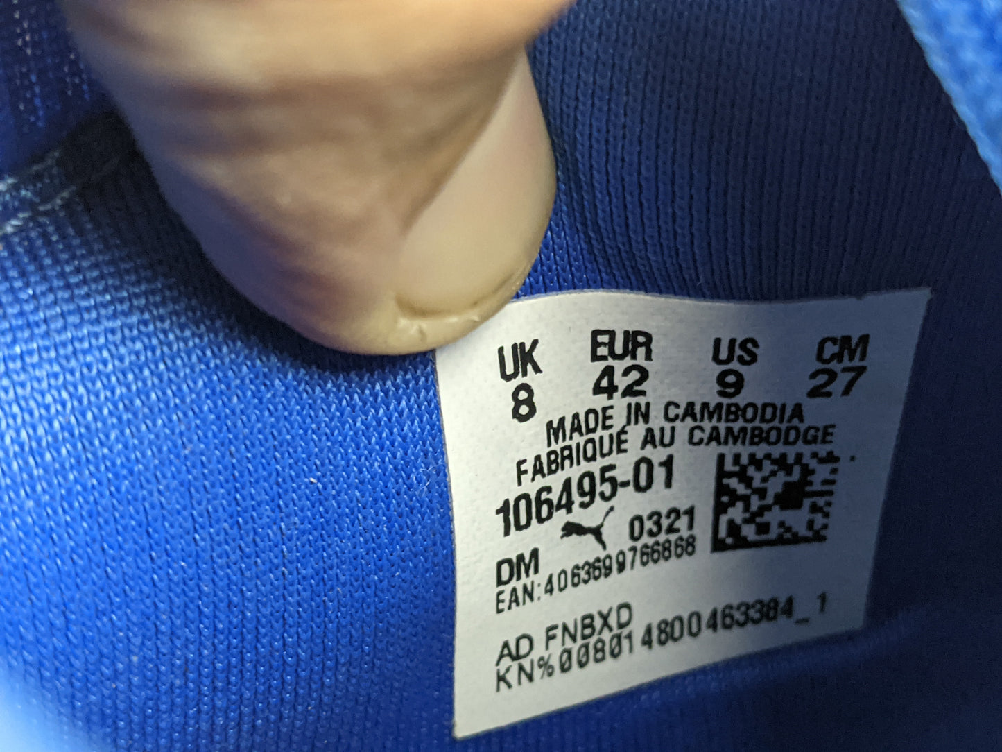 Puma Future Z 42 MG 'Blue