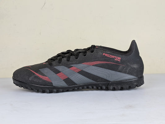adidas Predator Club TF Stealth Victory - Core Black/Grey Four/Lucid Red