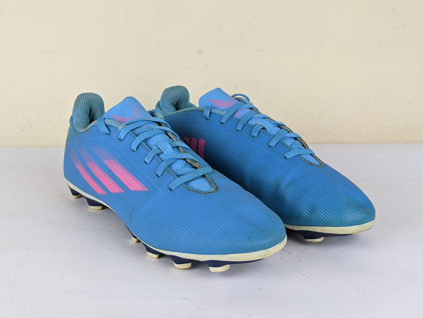 adidas X Speedflow .4 FG Sapphire Edge - Sky Rush/Shock Pink/Legend Ink