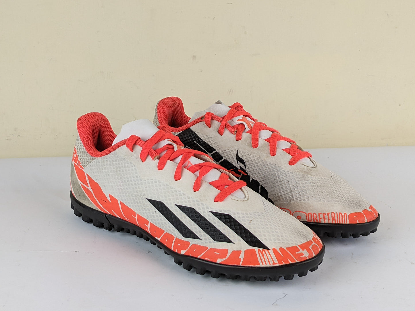 adidas X Speedportal Messi .4 TF Balon te Adoro - Footwear White/Core Black/Solar Red