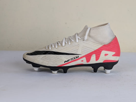 Nike Air Zoom Mercurial Superfly 9 Academy SG-PRO Anti-Clog Ready - Bright Crimson/White/Black