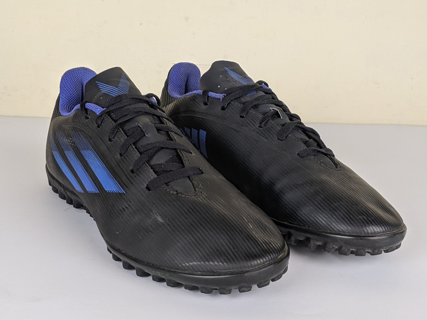 adidas X Speedflow.4 TF 'Core Black / Sonic Ink / Solar Yellow