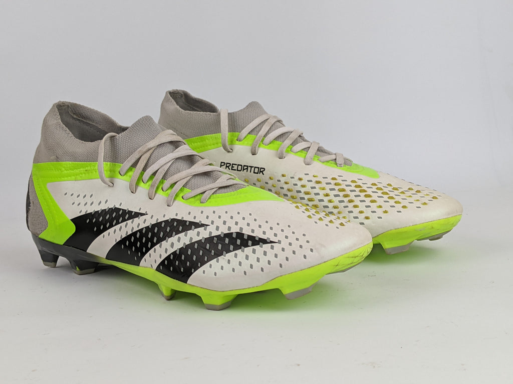 adidas Predator Accuracy .2 FG Crazyrush - Footwear White/Core Black/Lucid Lemon