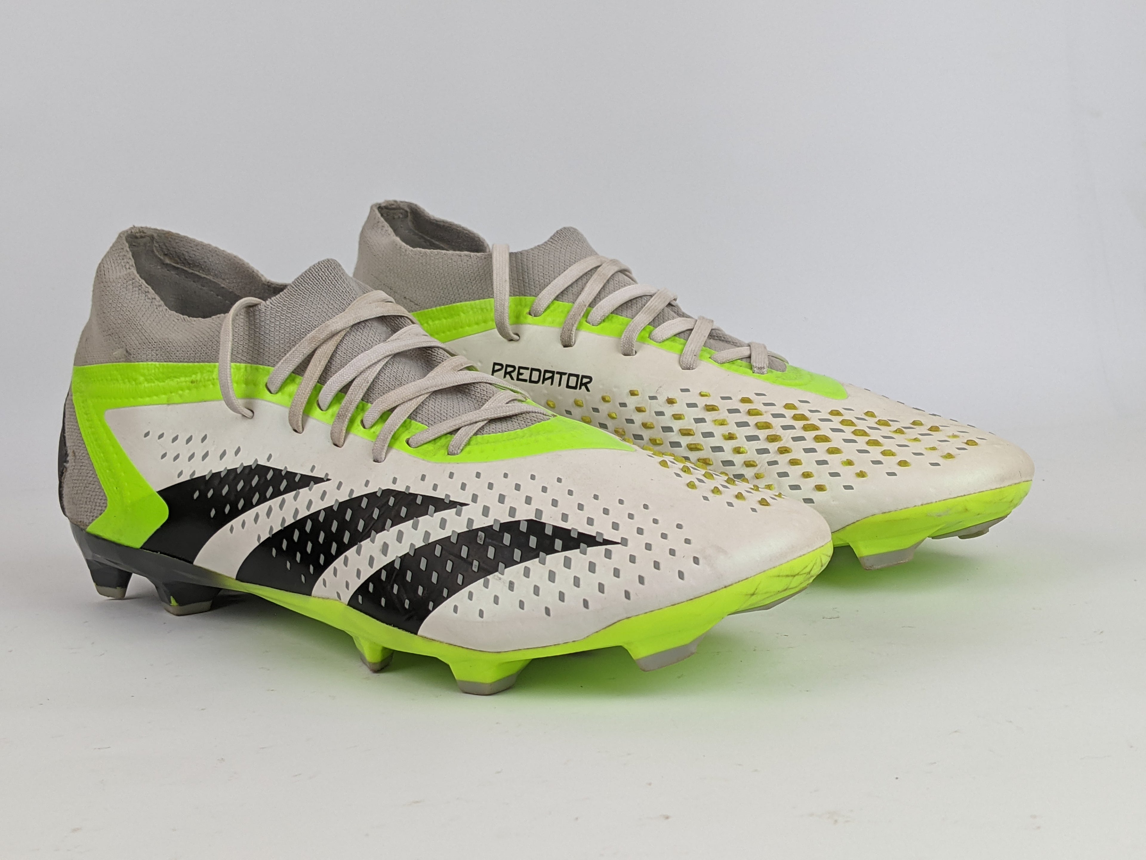 adidas Predator Accuracy .2 FG Crazyrush - Footwear White/Core Black/Lucid Lemon