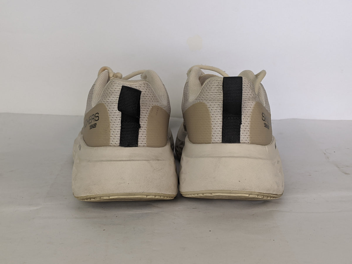 Skechers-Go Run Max 'Cream White'
