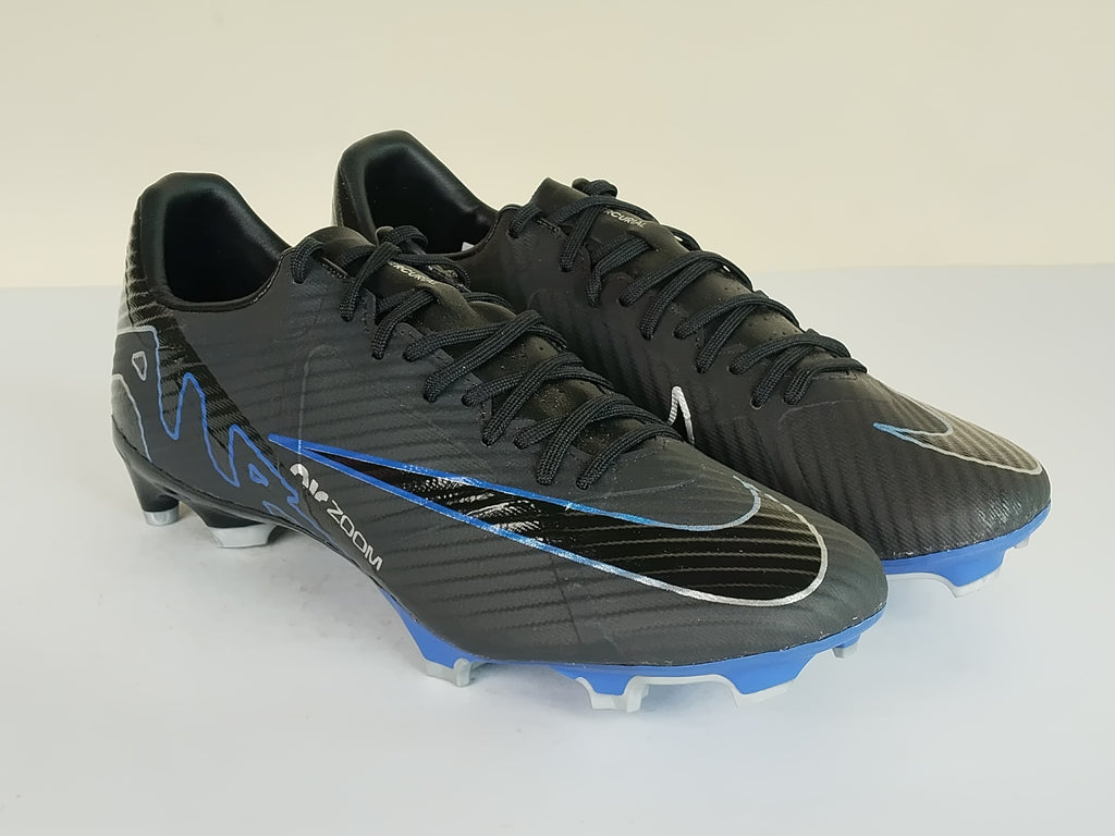 Nike Air Zoom Mercurial Vapor 15 Academy MG Shadow - Black/Chrome/Hyper Royal (Brand New)