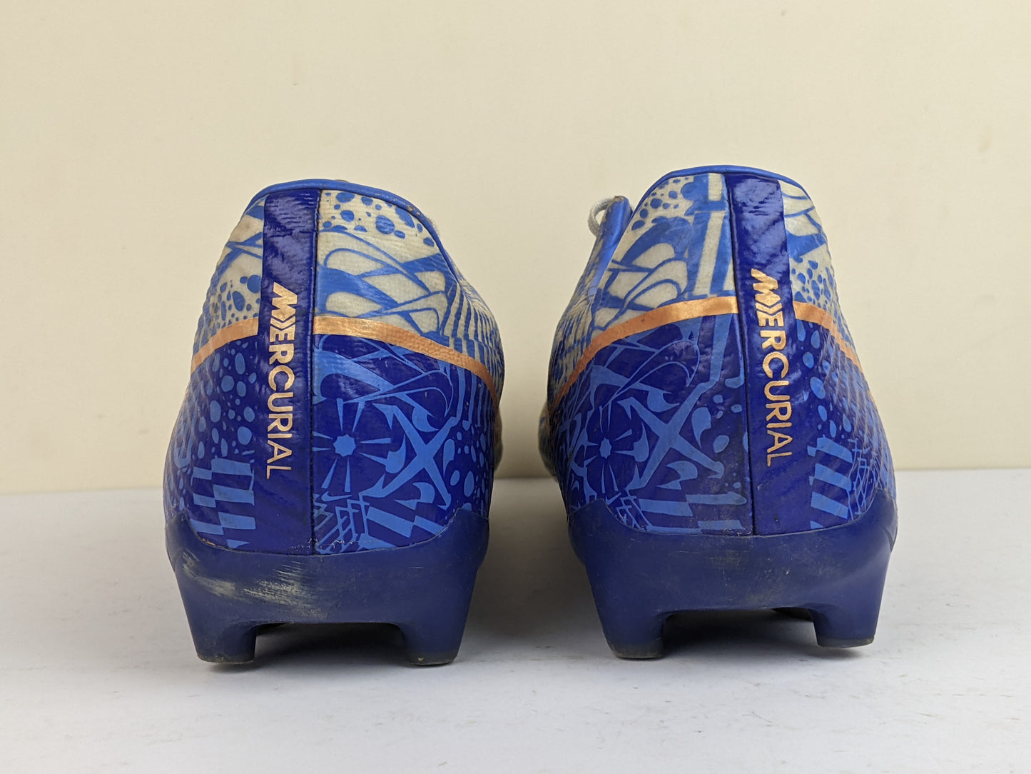 Nike Air Zoom Mercurial Vapor 15 Academy MG CR7 Personal Edition - White/Metallic Copper/Concord