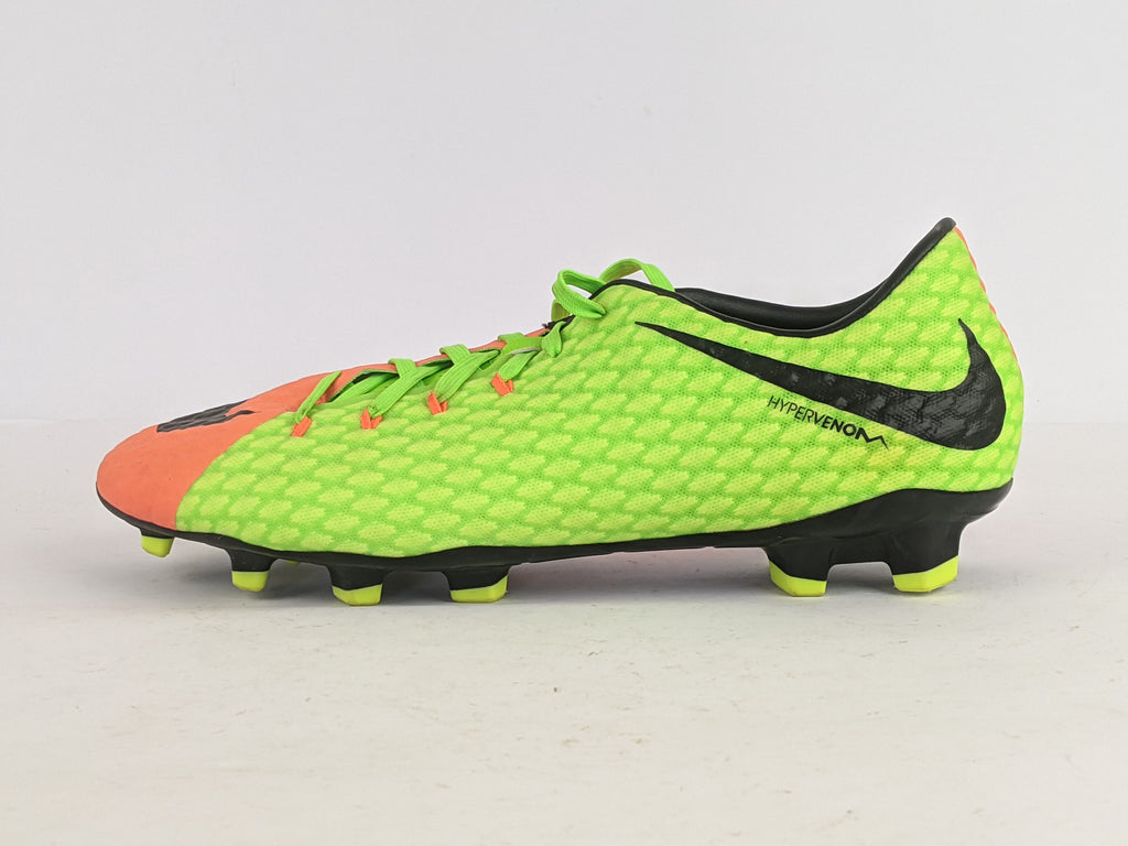 Nike Hypervenom Phelon 3 FG Radiation Flare - Green/Black/Orange