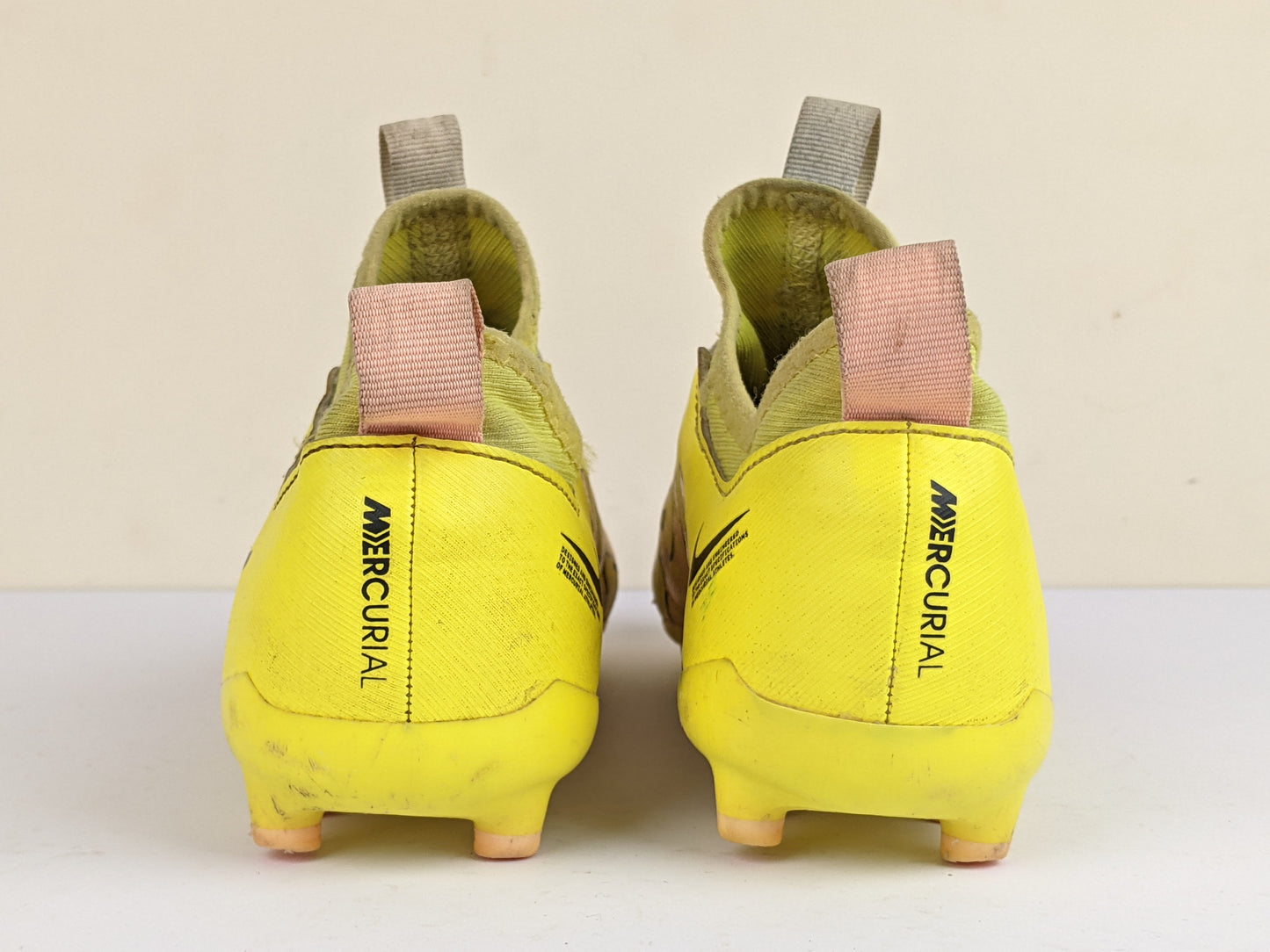 Nike Air Zoom Mercurial Vapor 15 Academy MG Lucent - Yellow Strike/Sunset Glow Kids