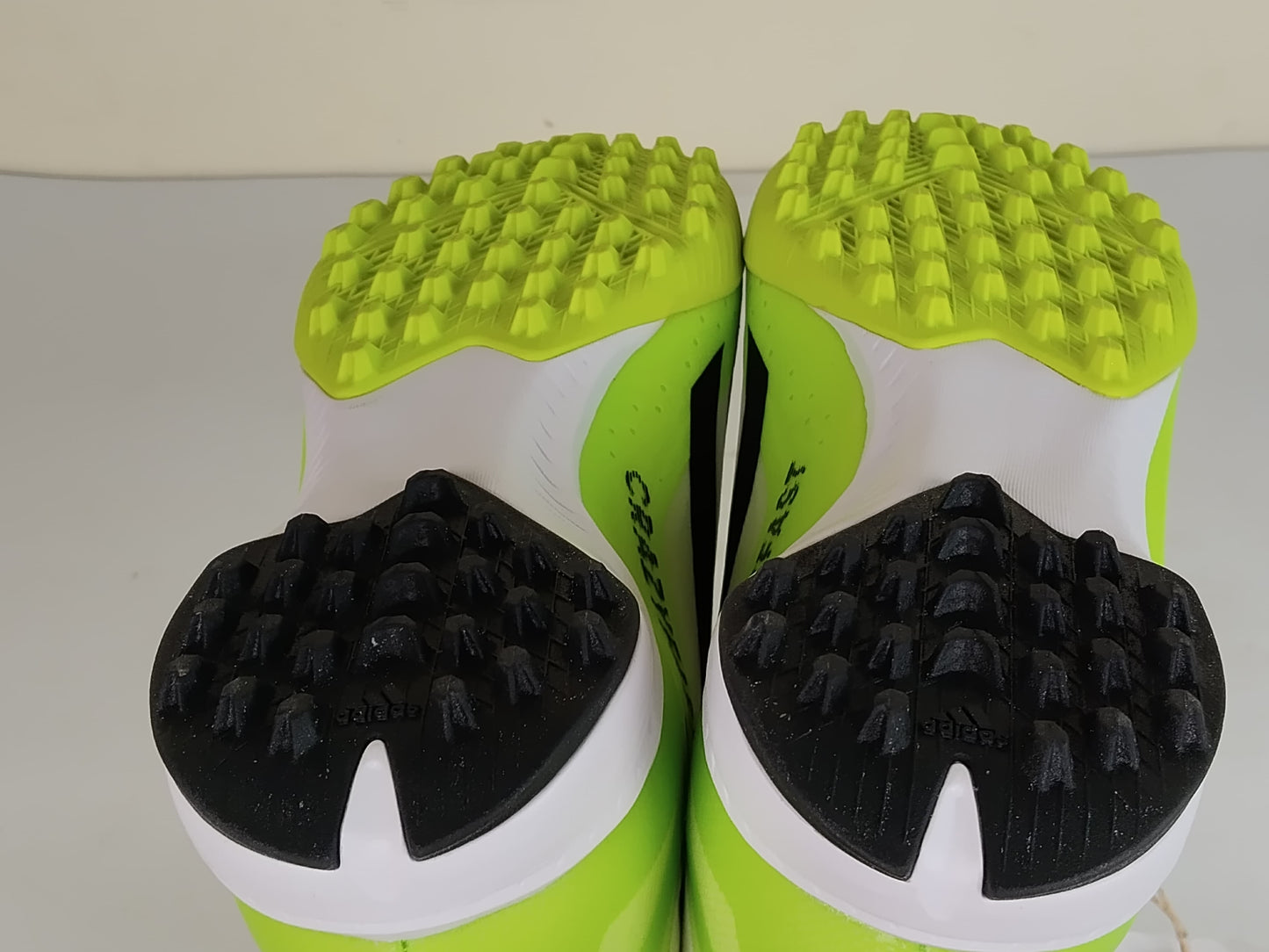 adidas X Crazyfast .3 TF Crazyrush - Footwear White/Core Black/Lucid Lemon (Brand New)