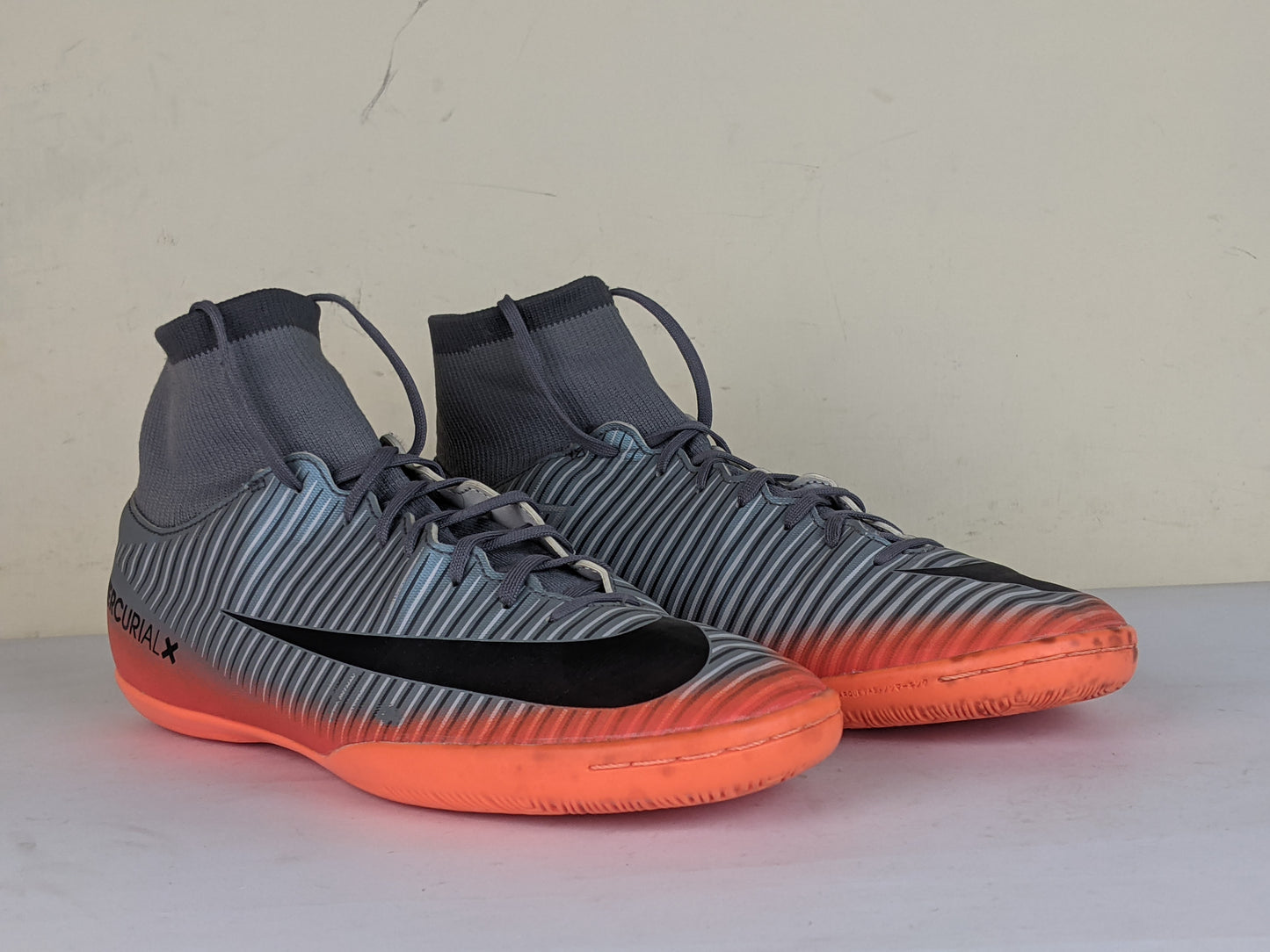 Nike MercurialX Victory VI DF CR7 Chapter 4 IC - Cool Grey/Orange