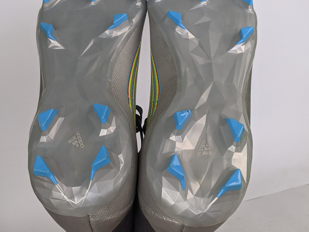 adidas Predator Edge .3 FG Beyond Fast - Silver Metallic/Core Black/Solar Green