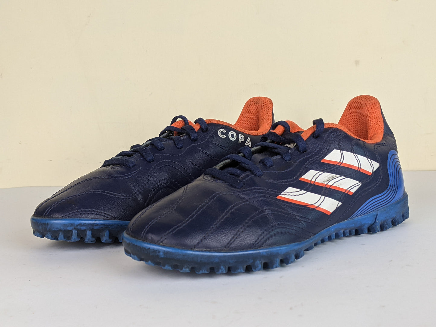 adidas Copa Sense .4 TF Sapphire Edge - navy blue/Footwear White/Blue Rush Kids