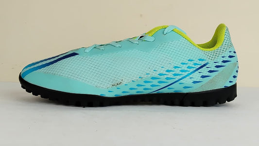 adidas X Speedportal .4 TF Al Rihla - Clear Aqua/Power Blue/Solar Yellow