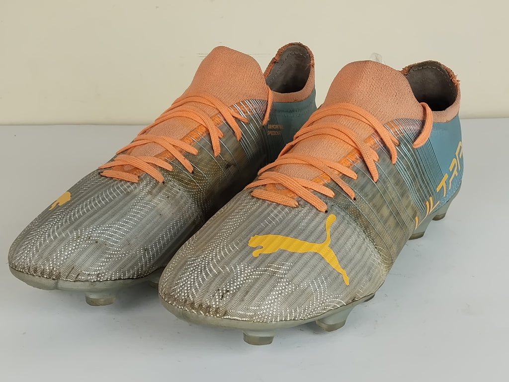 PUMA Ultra 3.4 FG/AG Instinct - Diamond Silver/Neon Citrus