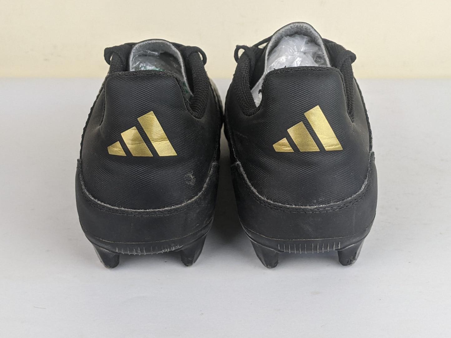 adidas F50 Club FxG Dark Spark - Core Black/Iron Metal/Gold Metallic
