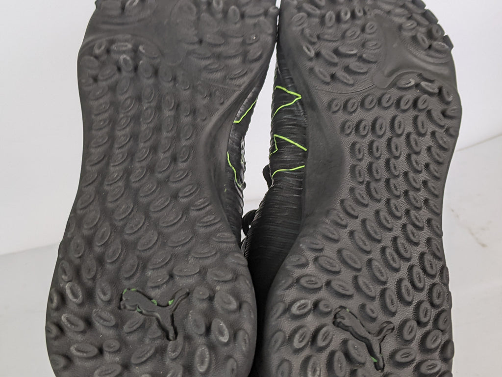 PUMA Future 8 Play TT Eclipse - PUMA Black/Fizzy Light/Green Terrain