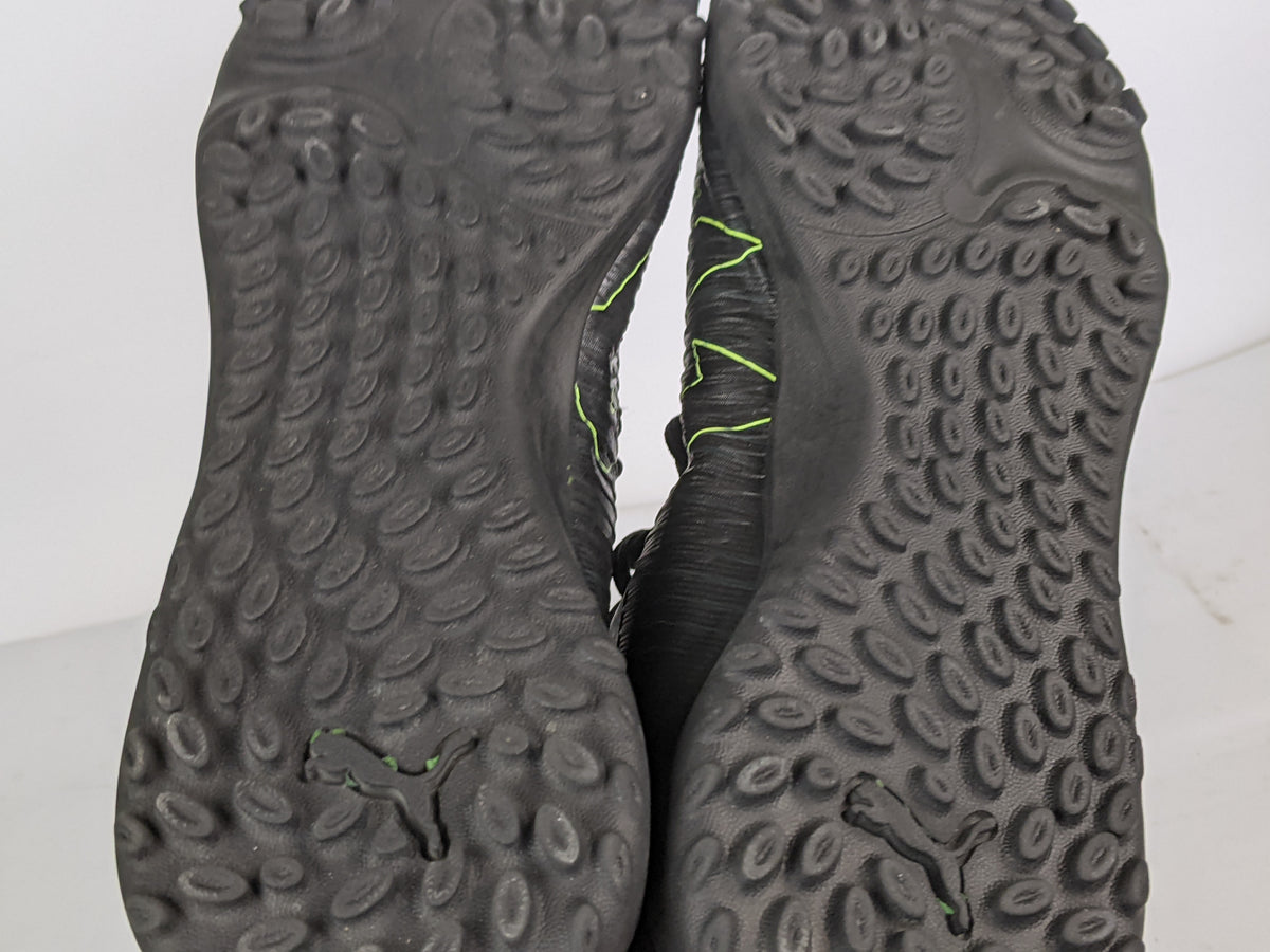 PUMA Future 8 Play TT Eclipse - PUMA Black/Fizzy Light/Green Terrain