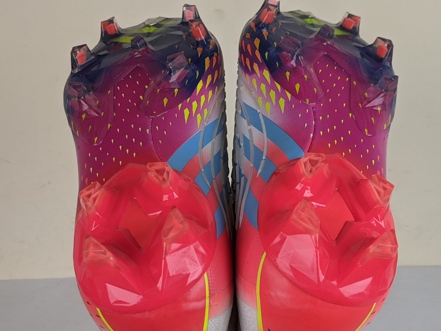 adidas Predator Edge .1 FG Al Rihla - Footwear White/Solar Yellow/Power Blue (Brand New)