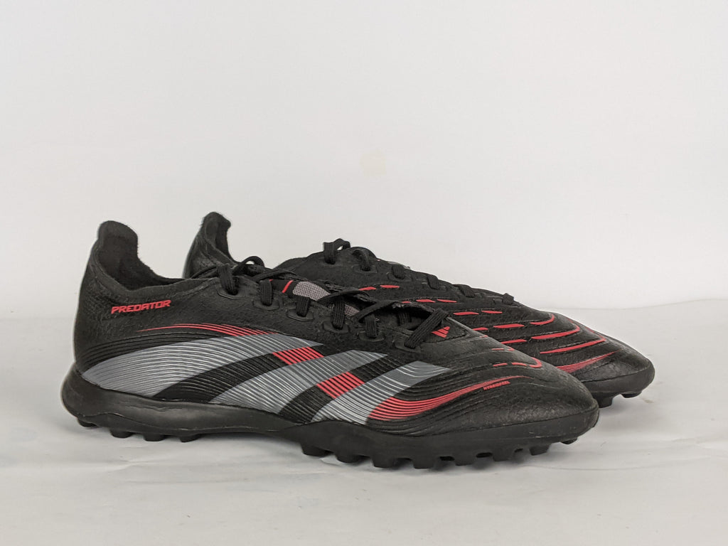 adidas Predator League TF Stealth Victory - Core Black/Grey Four/Lucid Red