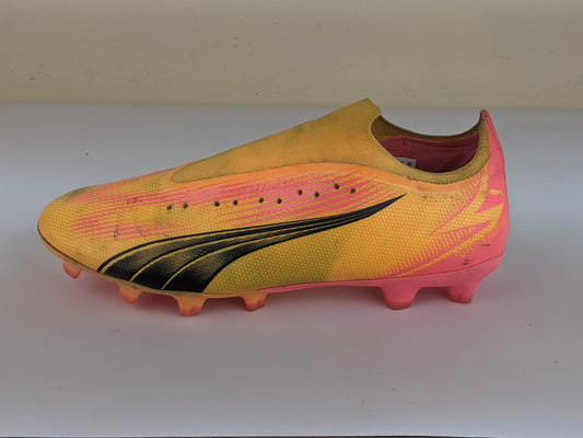 PUMA Ultra Match FG/AG Forever Faster - Sun Stream/PUMA Black/Sunset Glow