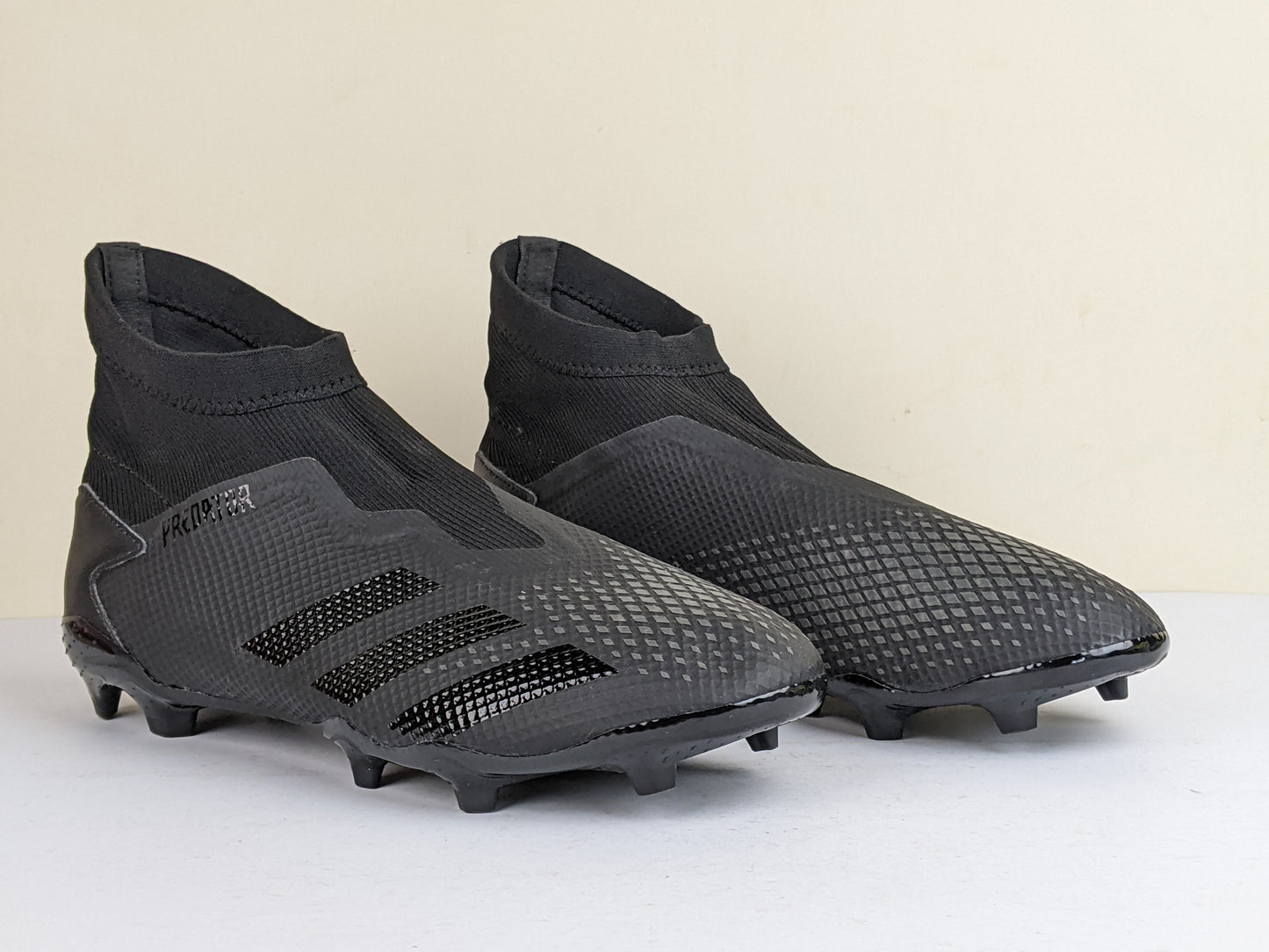adidas Predator 20.3 Laceless FG/AG Dark Motion - Core Black/Solid Grey