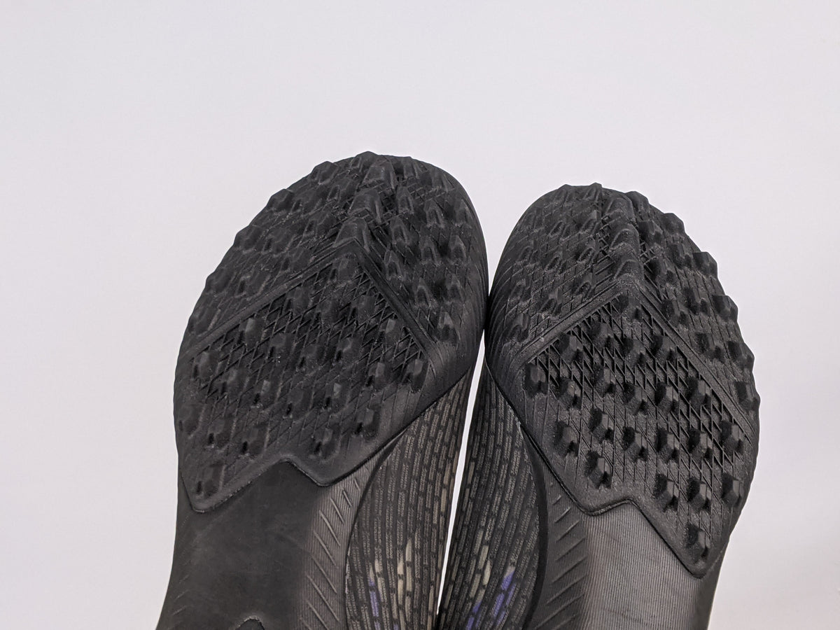 adidas X Speedflow .3 TF Edge of Darkness - Core Black/Sonic Ink/Solar Yellow