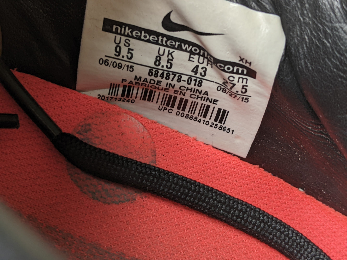 Nike Mercurial Victory V CR7 Savage Beauty TF Black