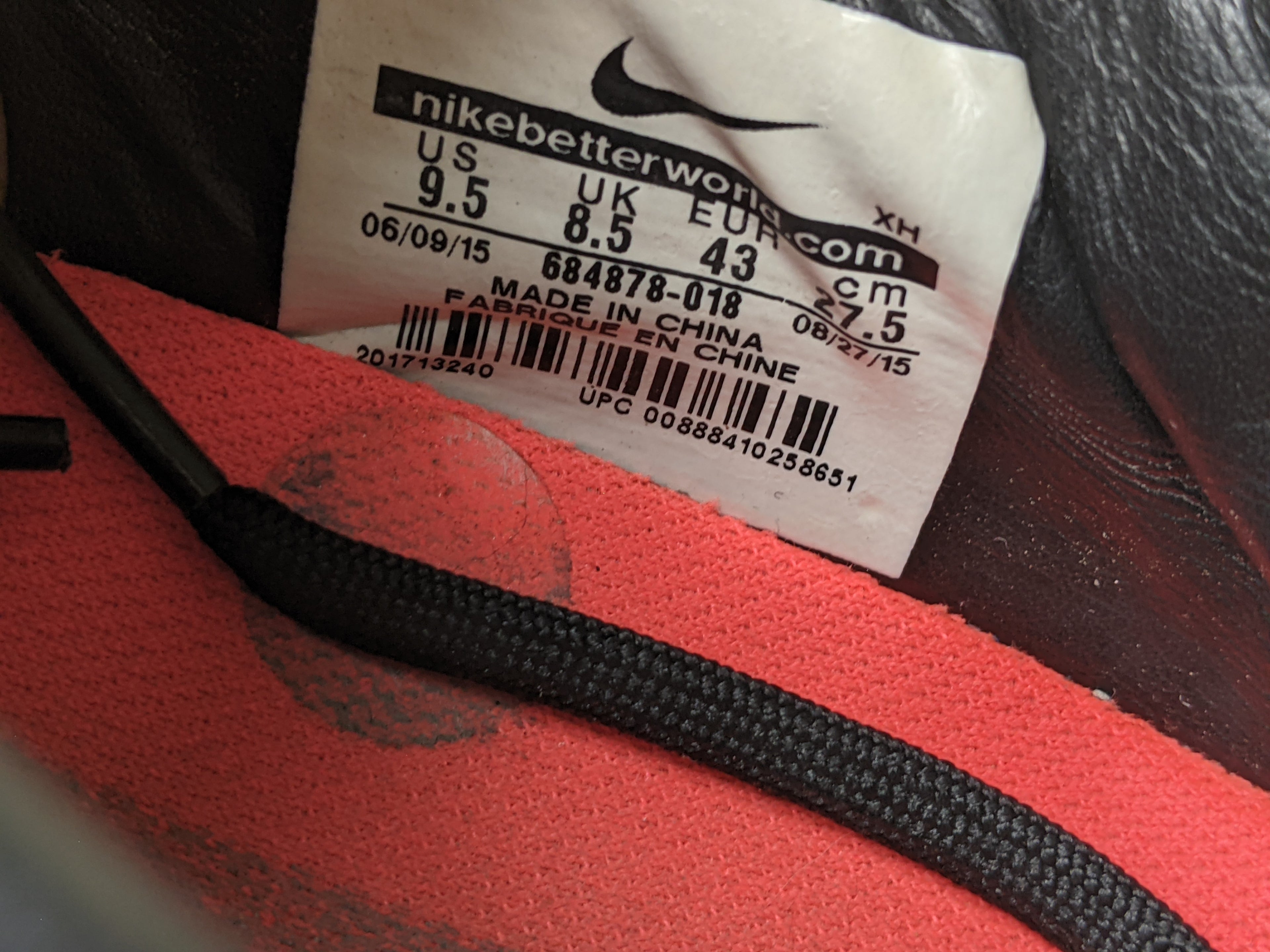 Nike Mercurial Victory V CR7 Savage Beauty TF Black