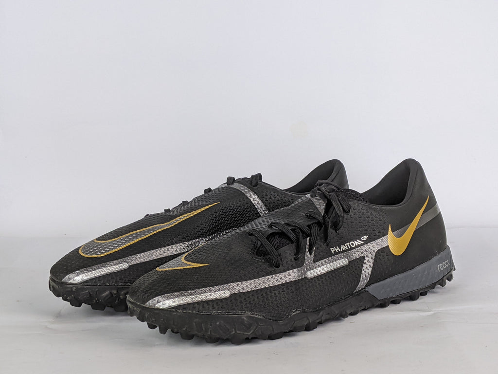 Nike Phantom GT 2 Pro TF Shadow - Black/Metallic Dark Grey/Metallic Gold