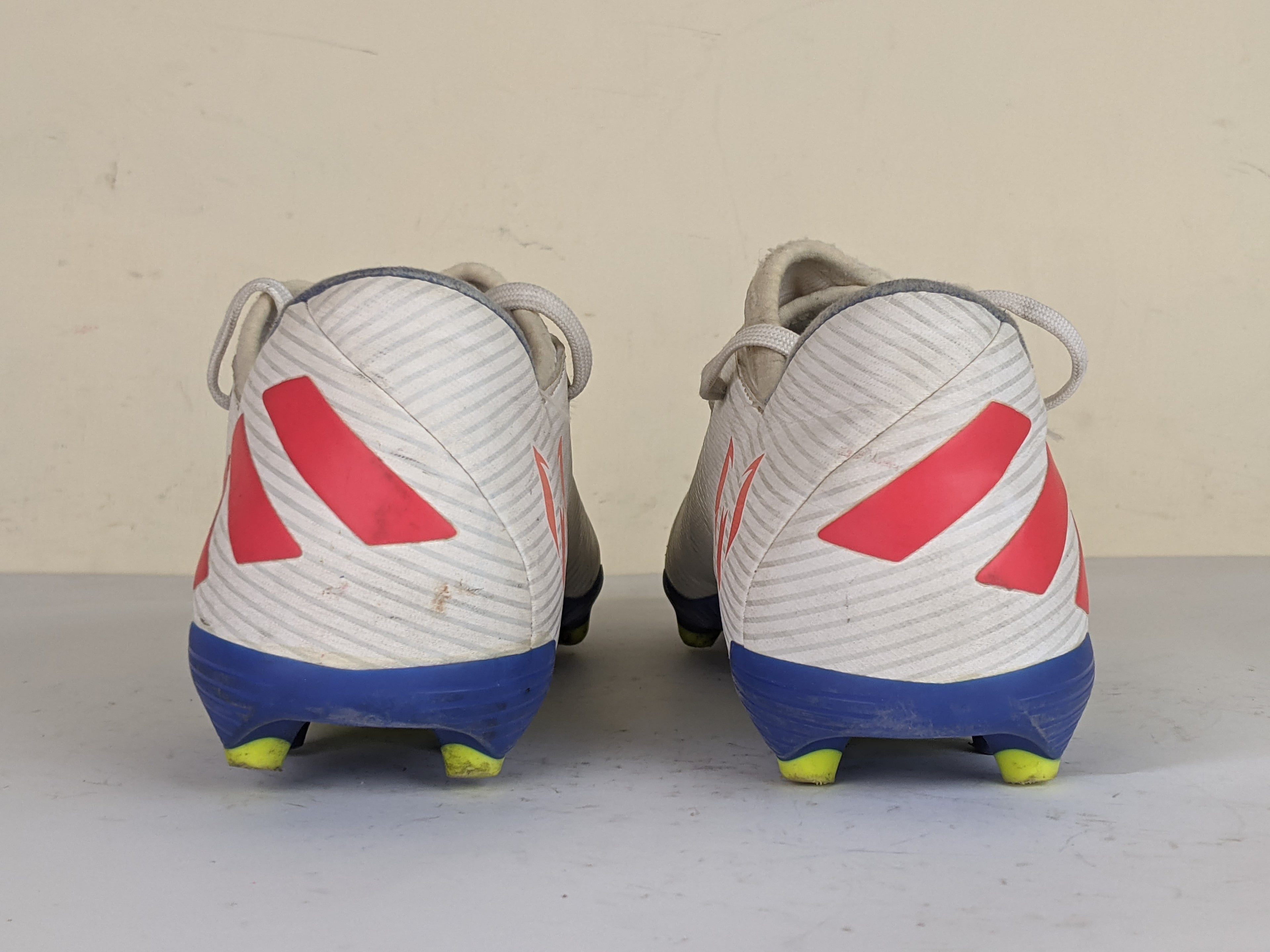 adidas Nemeziz Messi 19.3 FG/AG 302 Redirect - Footwear White/Solar Red/Football Blue Kids