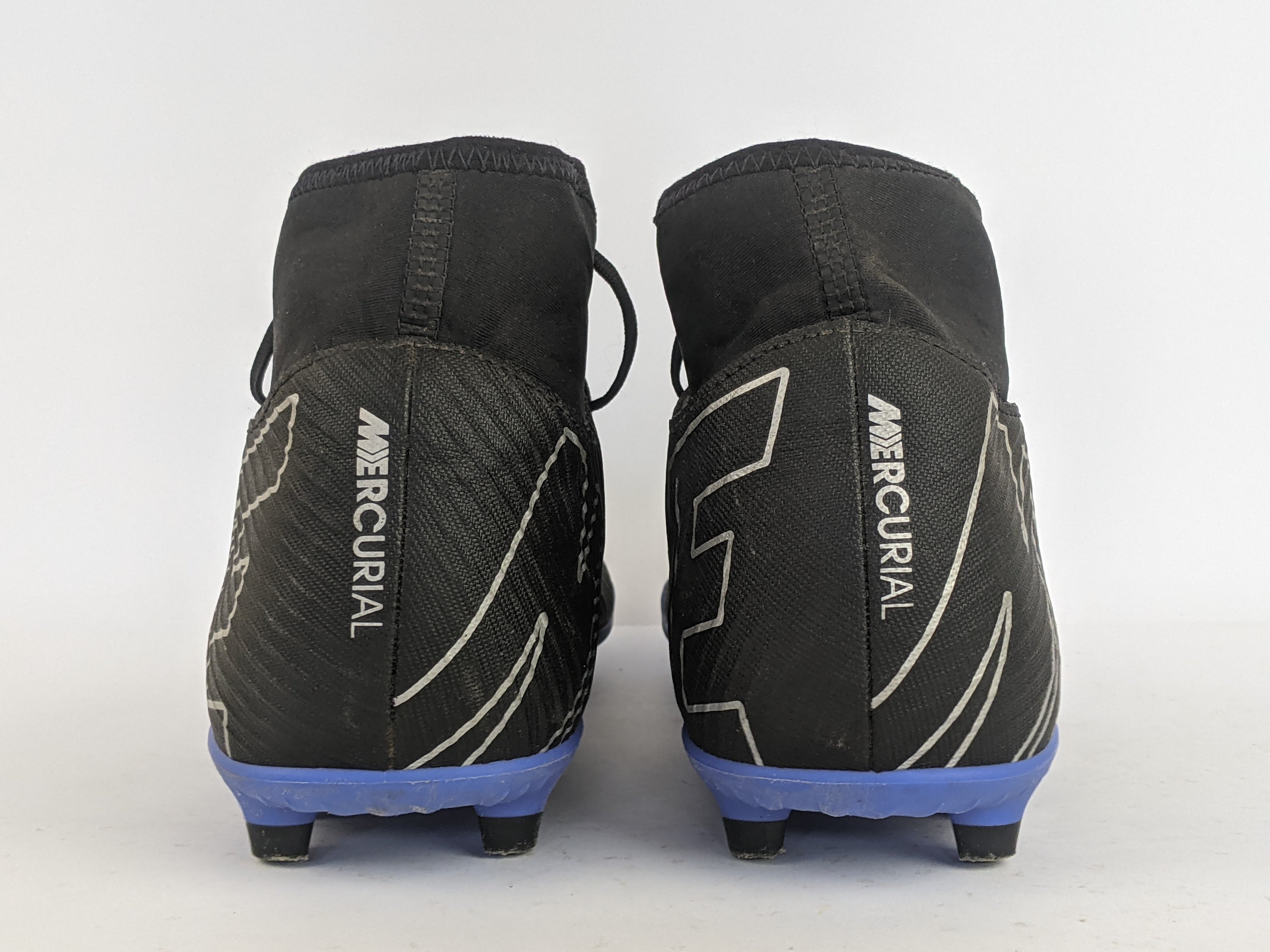 Nike Mercurial Superfly 9 Club MG Shadow - Black/Chrome/Hyper Royal