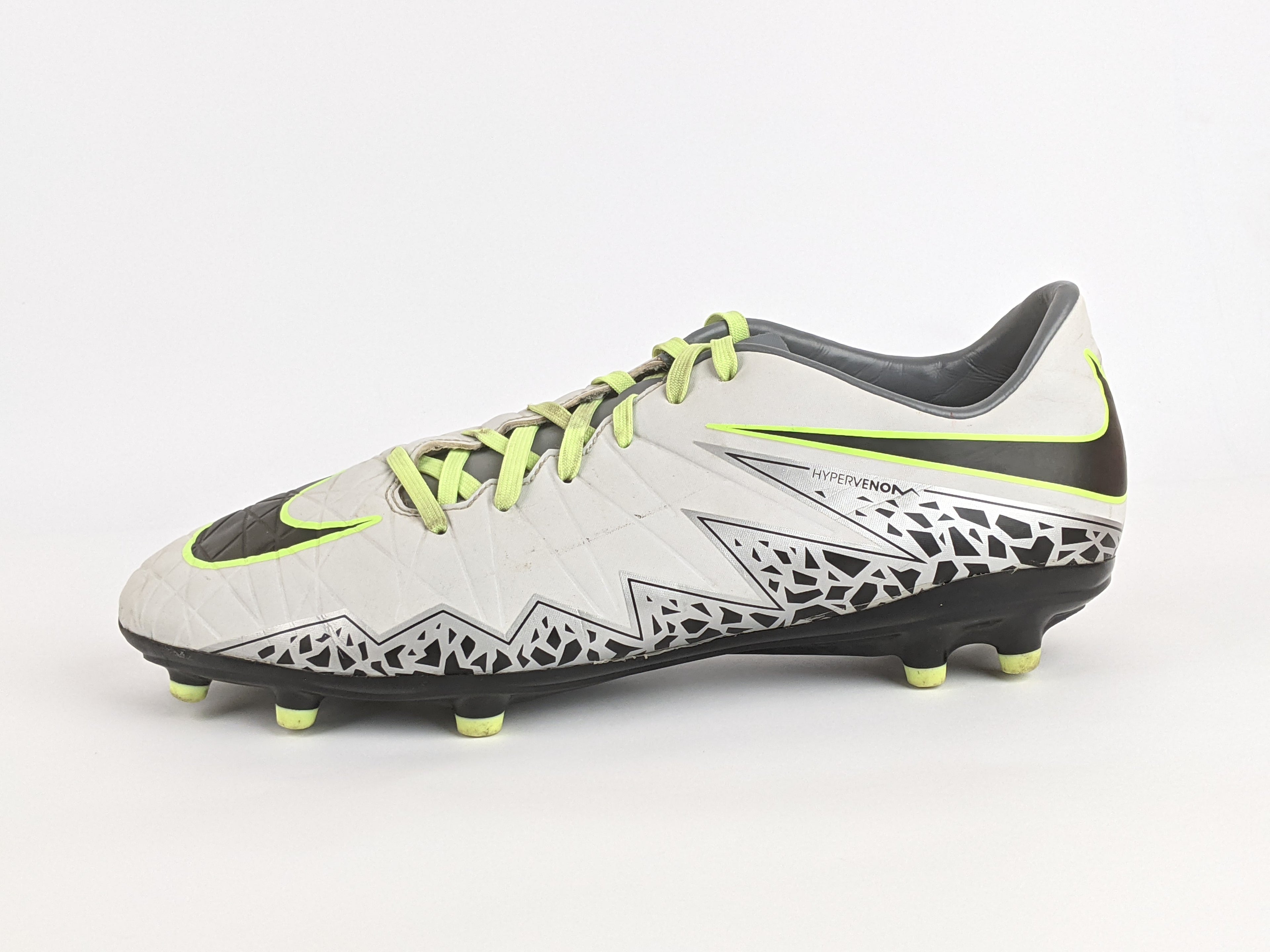 Nike Hypervenom Phelon II FG Elite Pack - Pure Platinum/Metallic Silver/Ghost Green