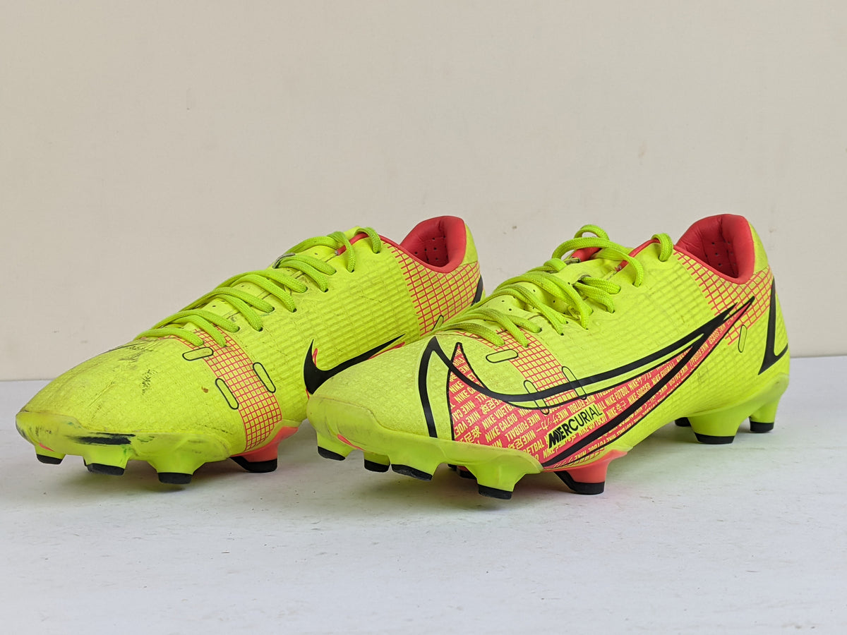Nike Mercurial Vapor 14 Academy MG Motivation - Volt/Bright Crimson (Slightly Damaged)