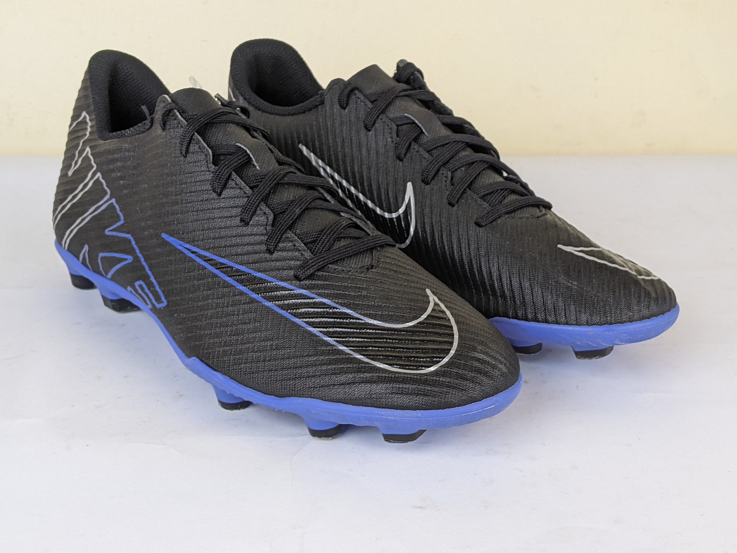 Nike Mercurial Vapor 15 Club MG Shadow - Black/Chrome/Blue