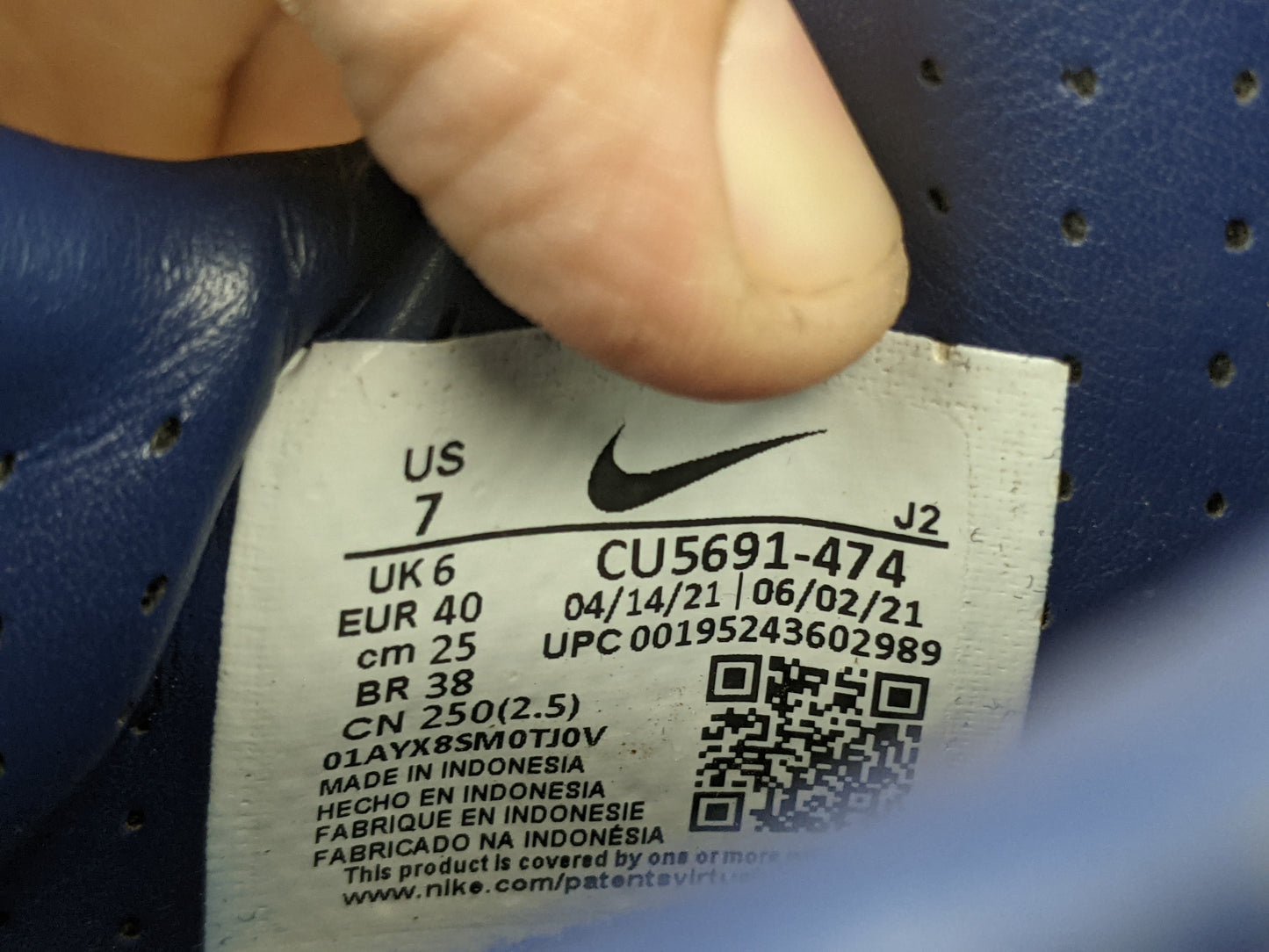 Nike Mercurial Vapor 14 Academy MG Recharge - Sapphire/Volt/Blue Void