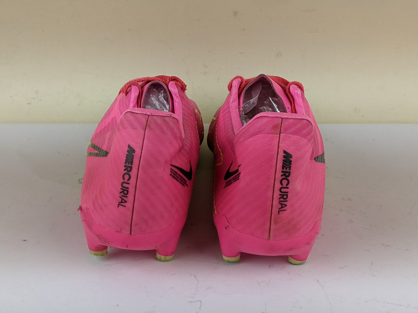 Nike Air Zoom Mercurial Vapor 15 Academy MG Luminous - Pink Blast/Volt/Gridiron