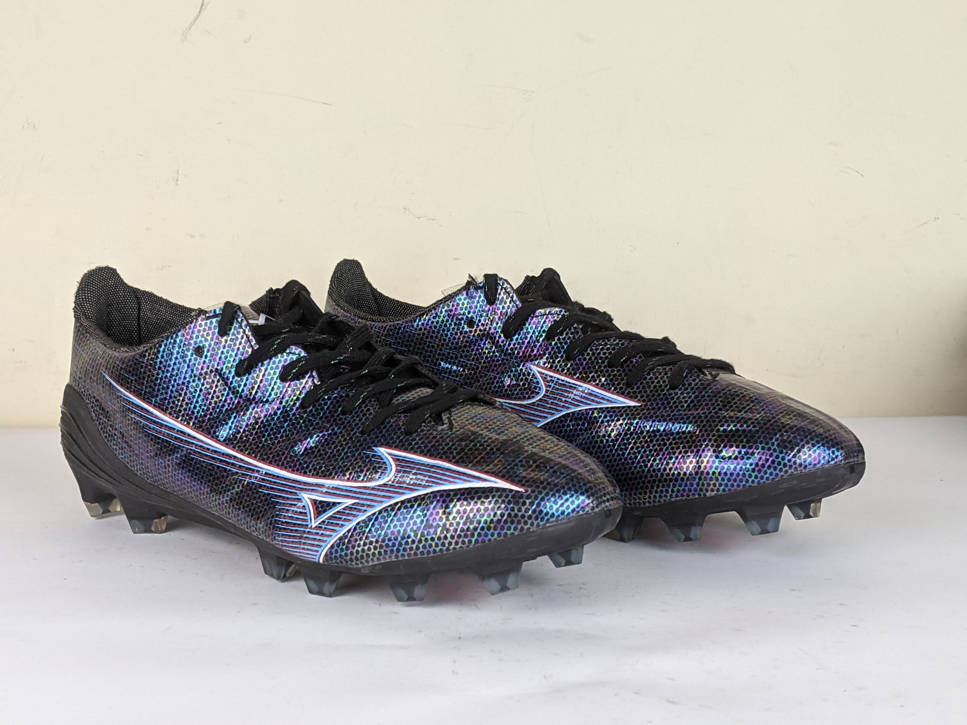Mizuno Alpha Made in Japan FG Black Pack - Black/Blue/Red